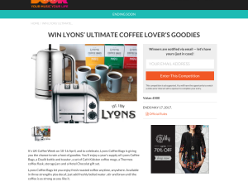 Win Lyons' ultimate coffee lover's goodies worth £500