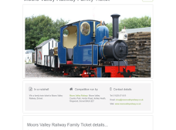 Win Moors Valley Railway Family Ticket