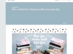 Win Mother's Day book bundle and spa day