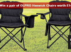 Win OLPRO Henwick Padded Folding Camp Chairs