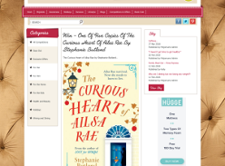 Win One Of Five Copies Of The Curious Heart Of Ailsa Rae By Stephanie Butland