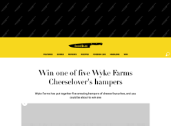 Win one of five Wyke Farms Cheeselover's hampers