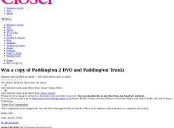 Win Paddington 2 on DVD and a Paddington Trunki