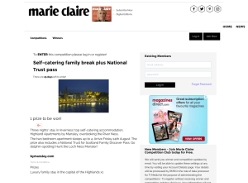 Win Self-catering family break plus National Trust pass