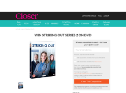 Win Striking Out Series 2 on DVD