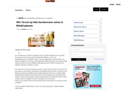 Win Terroir by Reh Kendermann wines & Riedel glasses