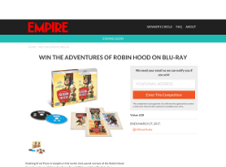 Win The Adventures of Robin Hood on Blu-ray