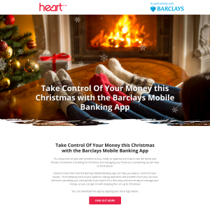 Win The Ultimate Christmas Day Package With Barclays