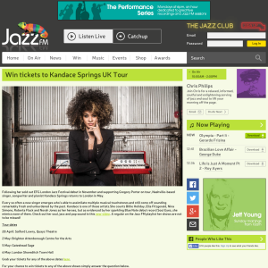 Win tickets to Kandace Springs UK Tour