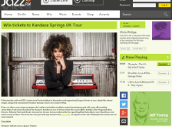 Win tickets to Kandace Springs UK Tour