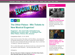 Win Tickets to New Musical Eugenius