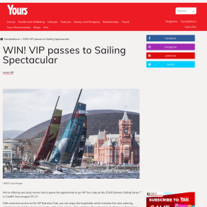 Win VIP passes to Sailing Spectacular