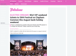 Win VIP weekend tickets to SW4 Festival on Clapham Common