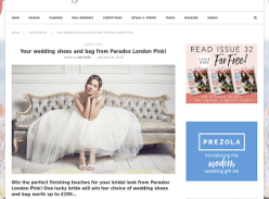 Win Wedding Shoes and Bag from Paradox London Pink