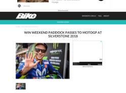Win weekend paddock passes to MotoGP