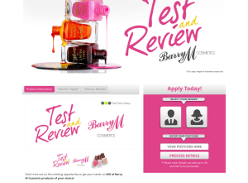 Get, Test and Keep Barry M cosmetics
