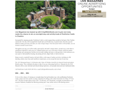 in an overnight stay and activity break at Peckforton Castle in Cheshire inc dinner