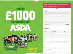 Win £1,000 to spend at ASDA