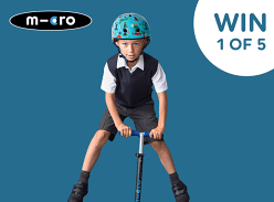 Win 1 0f 5 Maxi Plus Scooter and Safety Set