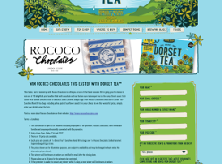 Win 1 of 10 boxes of Salted Caramel Seagull Eggs from Rococo Chocolates and a box of Dorset Tea™ Sunshine Blend 80 tea bags