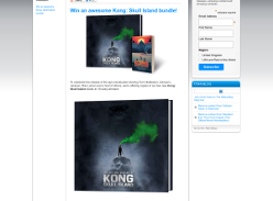 Win 1 of 10 bundle of Kong: Skull Island books