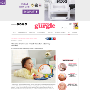 Win 1 of 10 Fisher-Price® Jonathan Adler Toy Bundle