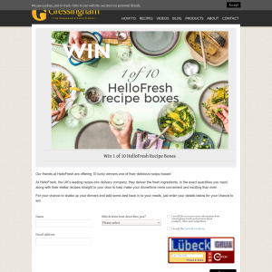 Win 1 of 10 HelloFresh Recipe Boxes