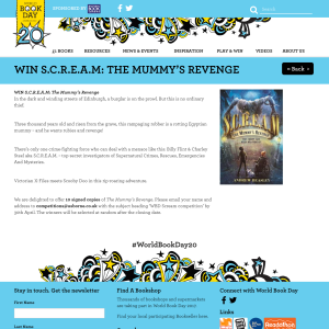 Win 1 of 10 S.C.R.E.A.M: The Mummy's Revenge by Andrew Beasley