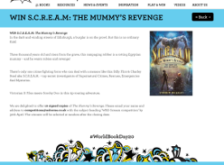 Win 1 of 10 S.C.R.E.A.M: The Mummy's Revenge by Andrew Beasley