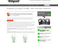 Win 1 of 10 sets of Purepotions Shampoo and Conditioner