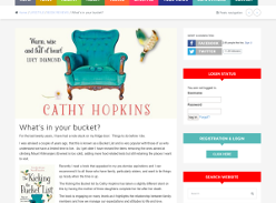 Win 1 of 10 The Kicking the Bucket List by Cathy Hopkins