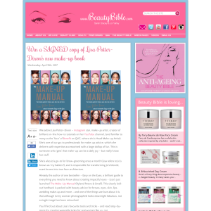 Win 1 of 10 The Make-Up Manual by Lisa Potter-Dixon