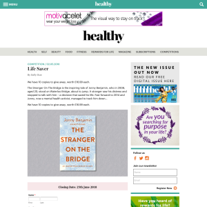 Win 1 of 10 The Stranger On The Bridge by Jonny Benjamin Book