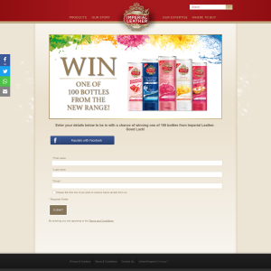 Win 1 of 100 bottles of Imperial Leather from their new range