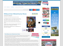 Win 1 of 12 Tickets and 4 nights camping at The Midsummer Motorhome Show