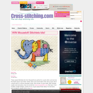 Win 1 of 13 Mouseloft Stitchlets kits