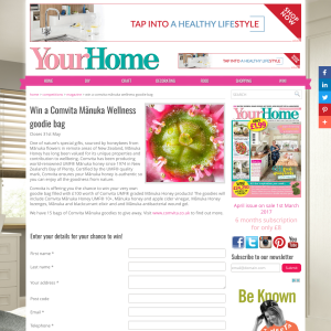 Win 1 of 15 Comvita Mãnuka Wellness goodie bag