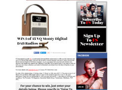 Win 1 of 15 VQ Monty Digital DAB Radios