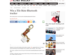 Win 1 of 18 Tile Mate Bluetooth Trackers