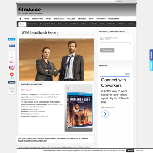 Win 1 of 2 Broadchurch Series 3 on Blu-ray