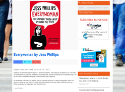 Win 1 of 2 copies of Everywoman by Jess Phillips