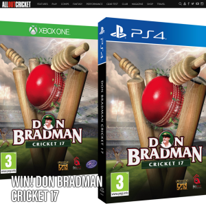 Win 1 of 2 Don Bradman Cricket 17 for X Box or PS4