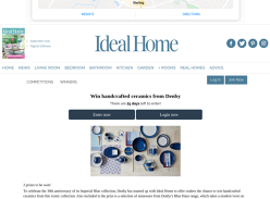 Win 1 of 2 handcrafted ceramics collection from Denby