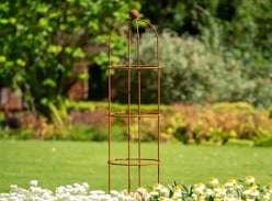 Win 1 of 2 Harrod Vintage Round Wire Obelisks