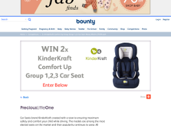 Win 1 of 2 Kinder Kraft car seat