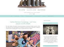Win 1 of 2 places at Camp Kernow on 19-24 August 2018