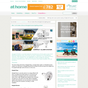 Win 1 of 2 Sengled Home Lighting Security System