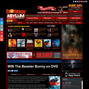 Win 1 of 2 The Beaster Bunny on DVD