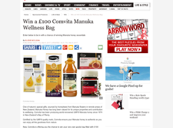 Win 1 of 3 £100 Comvita Manuka Goodies