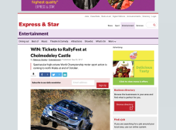 Win 1 of 3 2 Pairs of Tickets to RallyFest at Cholmodeley Castle